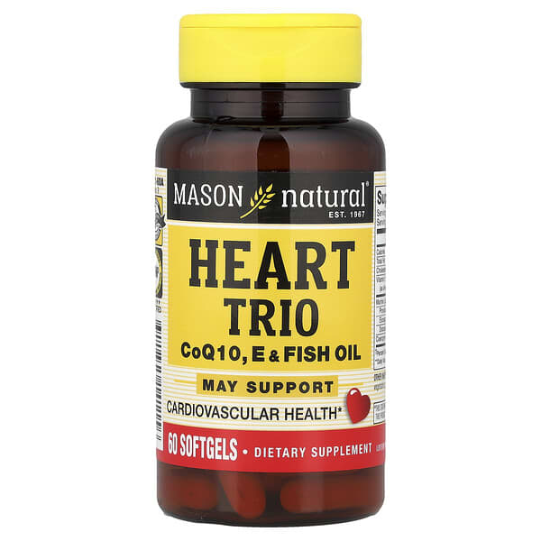 CoQ10, Vitamin E, & Fish Oil