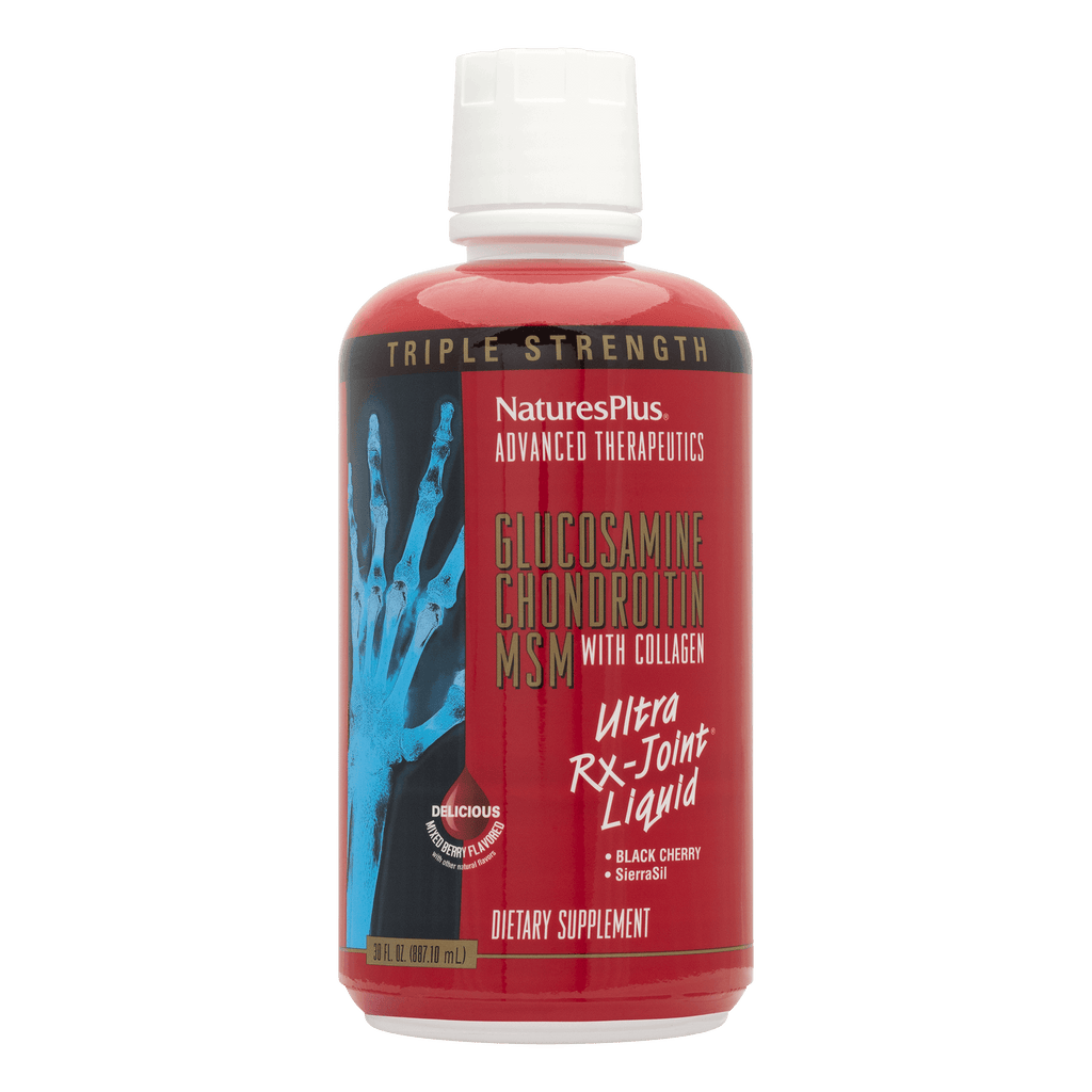 Advanced Therapeutics Glucosamine Chondroitin MSM Ultra Rx-Joint Liquid Delicious Mixed Berry Flavor