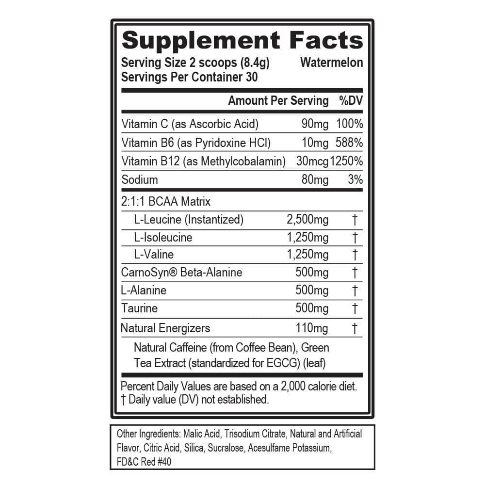 BCAA Energy Watermelon