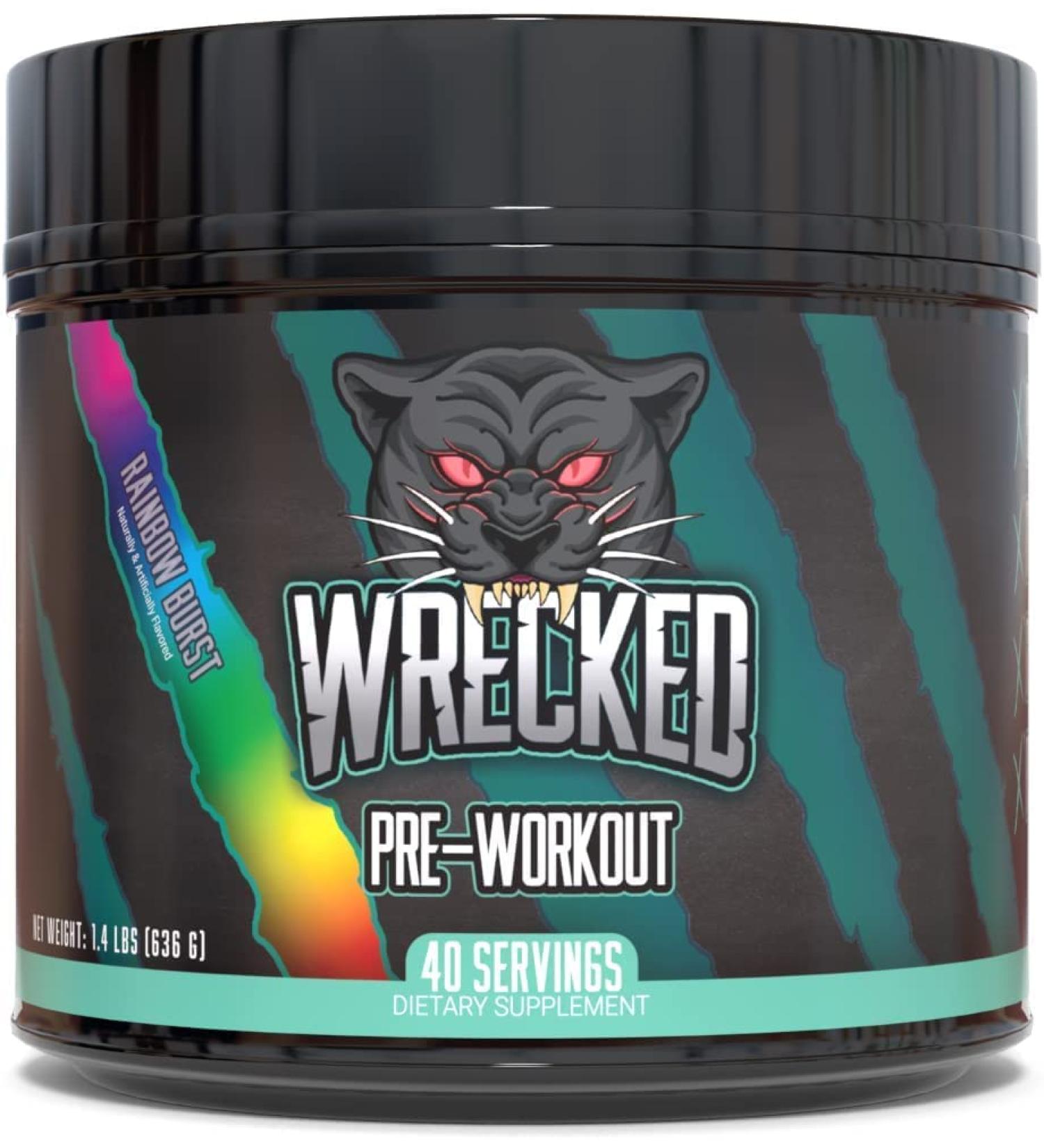 Wrecked Pre-Workout Rainbow Burst