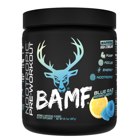 BAMF Blue Raz-Berry Beret