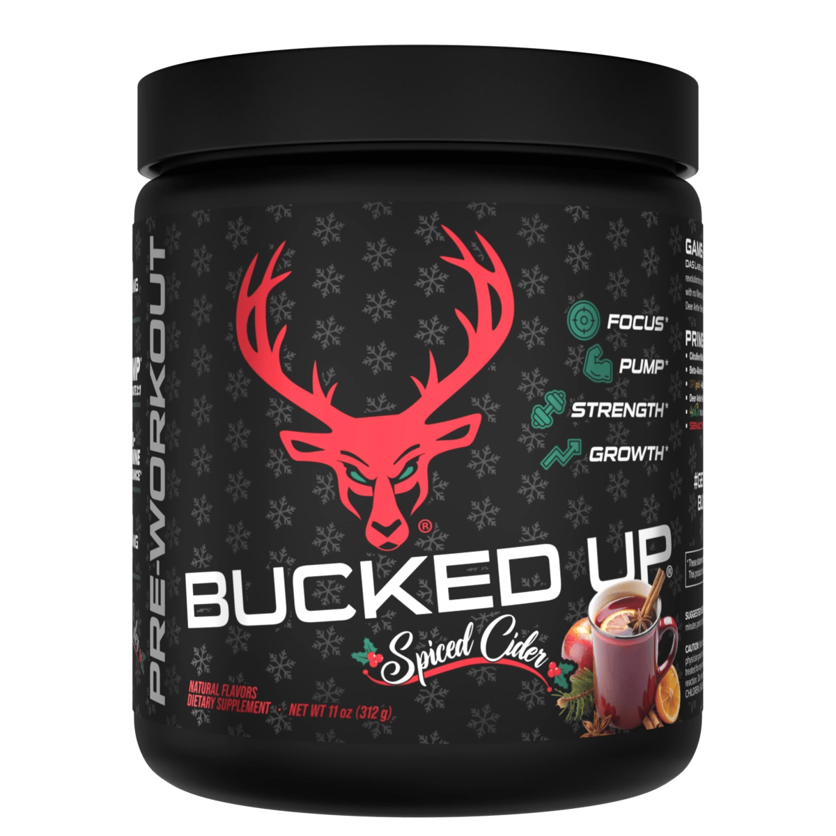 Bucked Up Pre-Workout Apple Spice