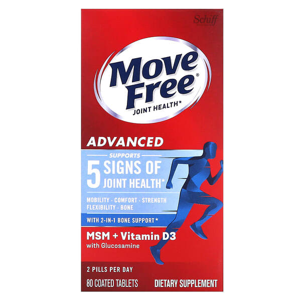 Advanced Triple Strength Plus MSM & Vitamin D3